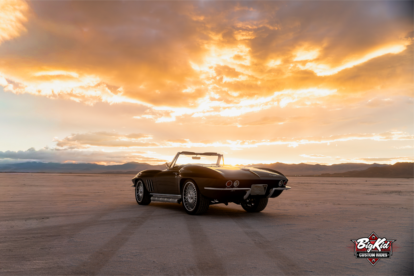 65 Corvette poster