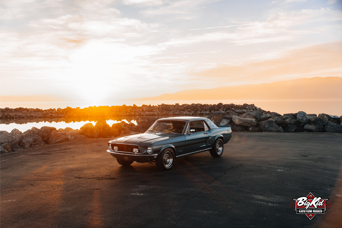 68 California Special Mustang Poster